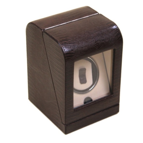 Renzo Romagnoli SINGLE WATCH WINDER BOX (New) - Picture 3 of 5